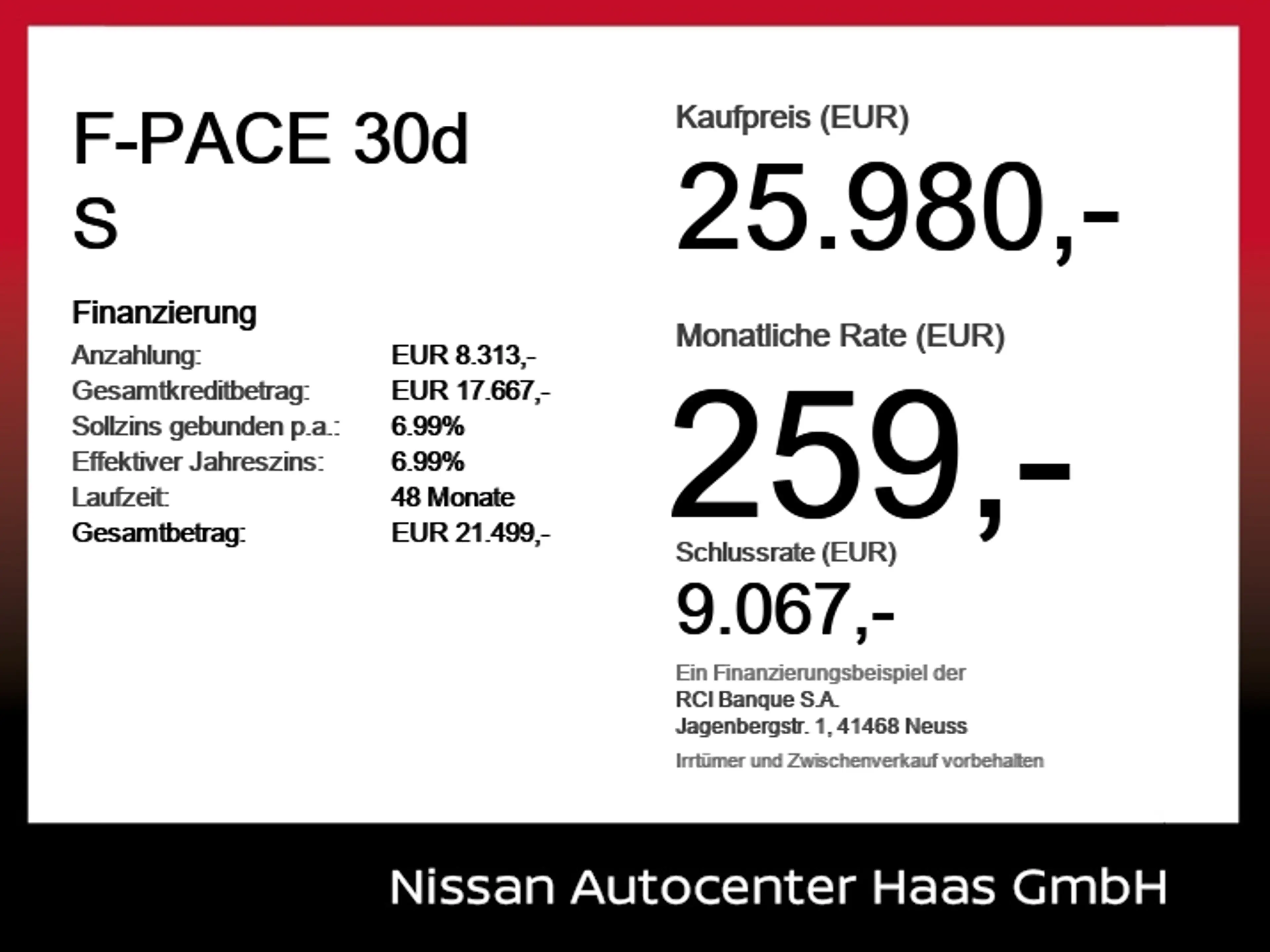 Jaguar F-Pace 30d S Schwenkbare AHK*SONDERAUSSTATTUNG — photo 6