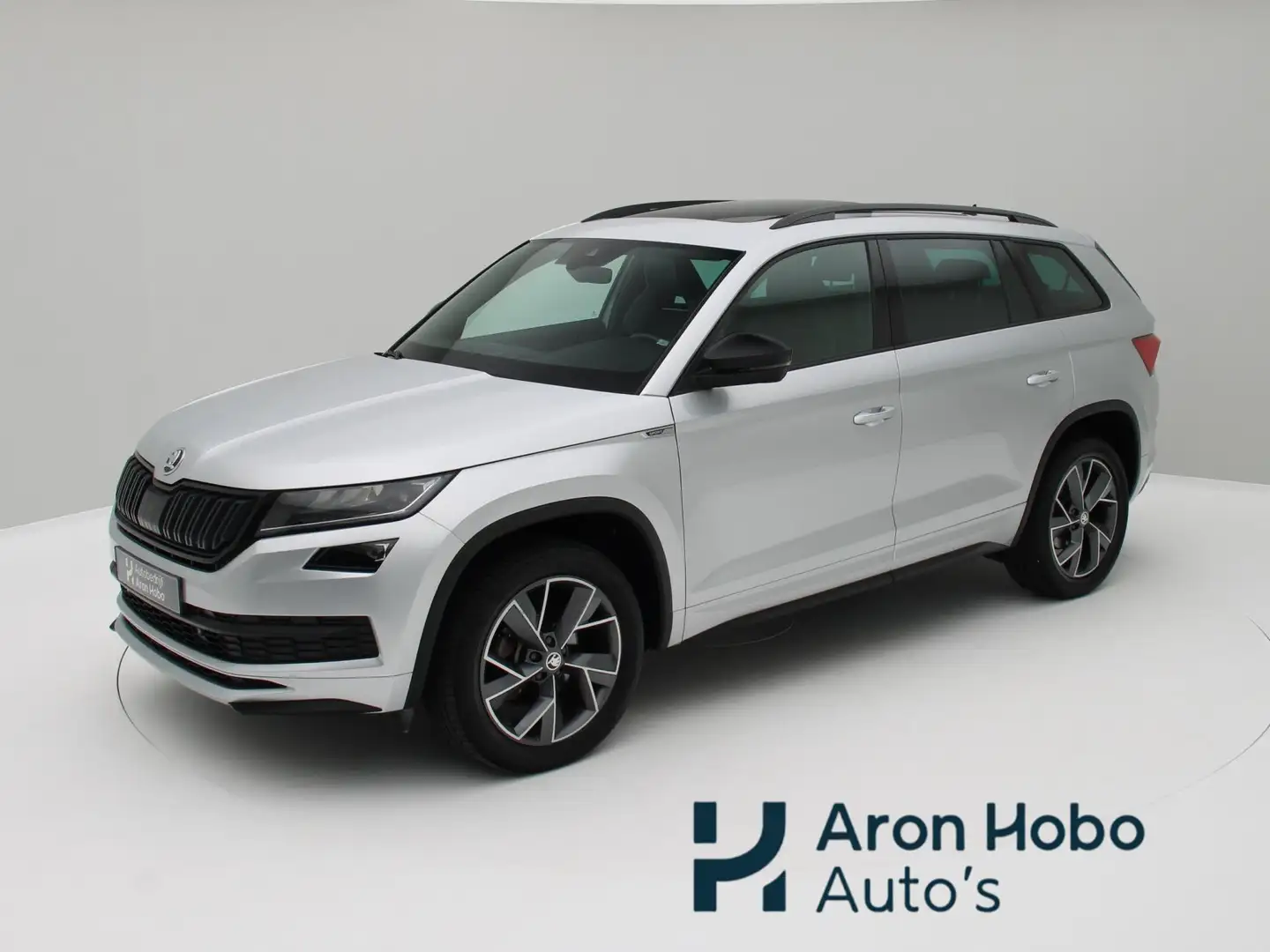 Skoda Kodiaq 1.5 TSI Sportline Business 7p. Pano, Trekhaak, Can Grijs - 1
