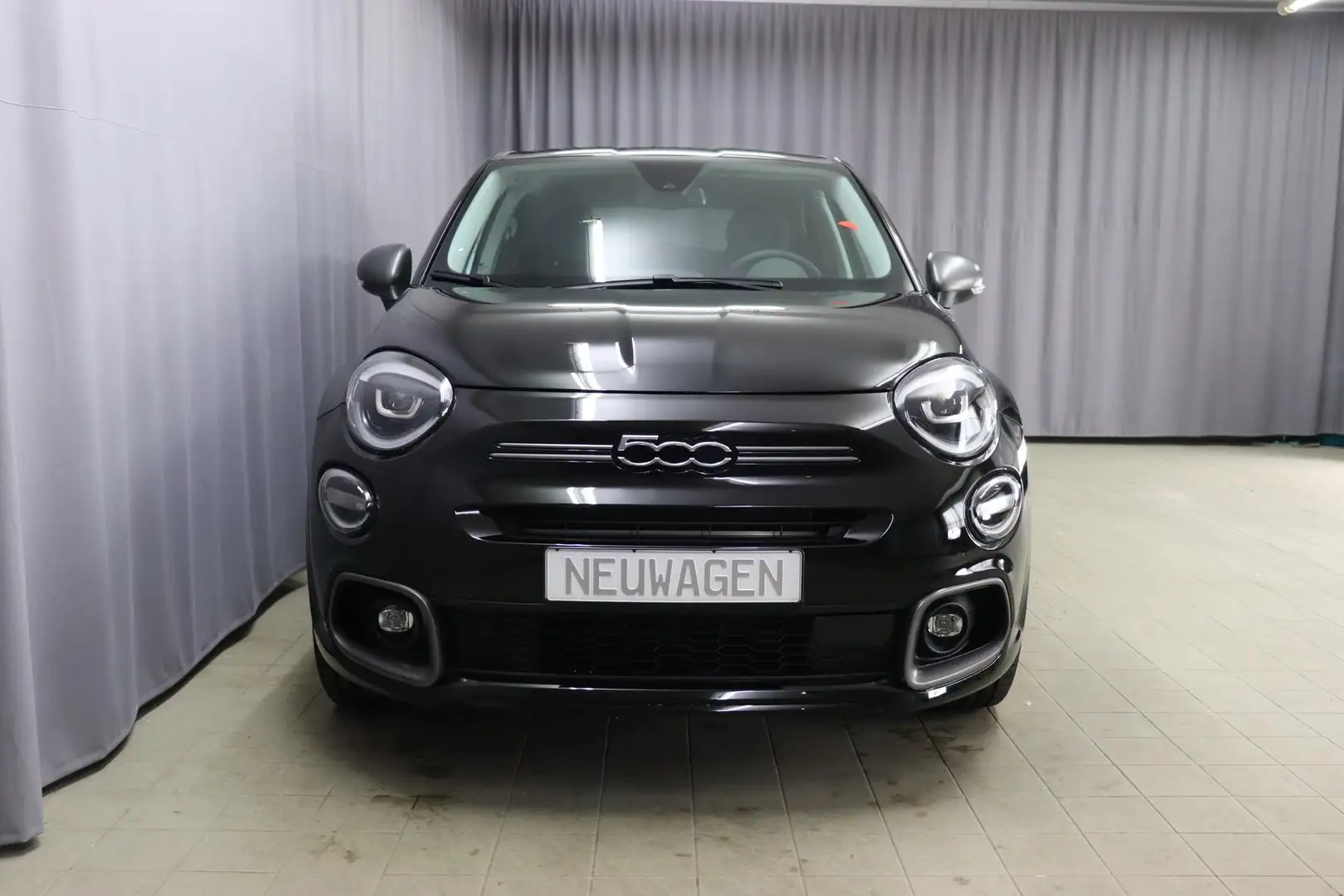 Fiat 500X Sport 1.5 GSE 96kW Hybrid, Klimaautomatik, Lede... Noir - 2