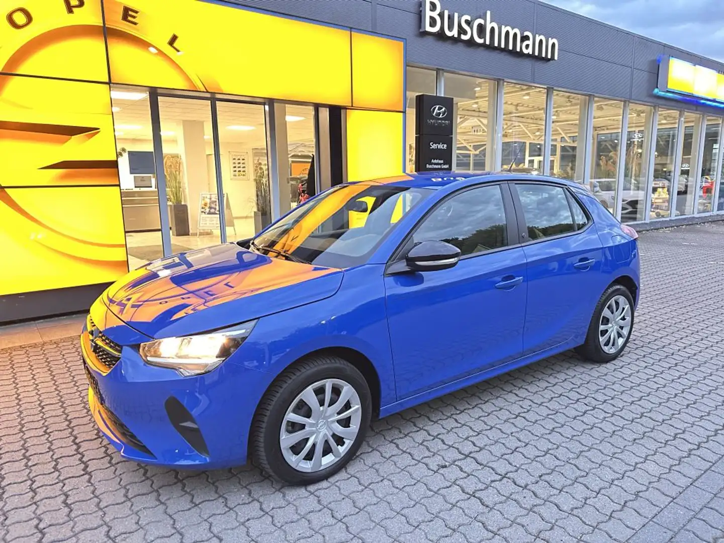 Opel Corsa-e Edition +3 phasig+11kw+ ALLWETTER+ Bleu - 1