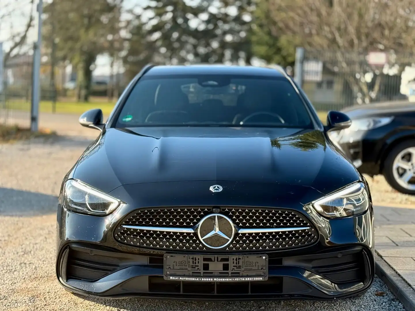 Mercedes-Benz C 220 C220d T 3x AMG Line RFK Ambiente Totwinkel Night Schwarz - 2