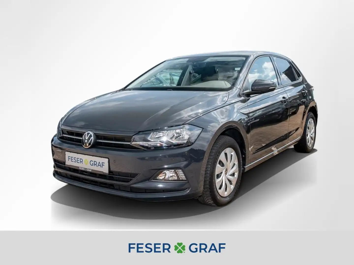 Volkswagen Polo Comfortline 1.0 NAVI/PDC/SHZ/5-Gang Gris - 1