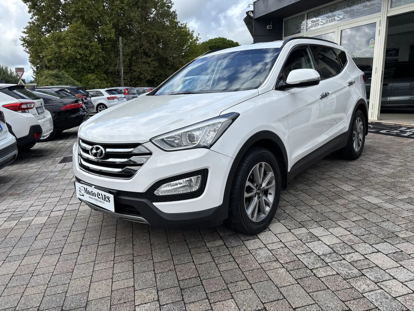 Hyundai SANTA FE Santa Fe 2.0 CRDi 2WD Comfort Plus Weiß - 2