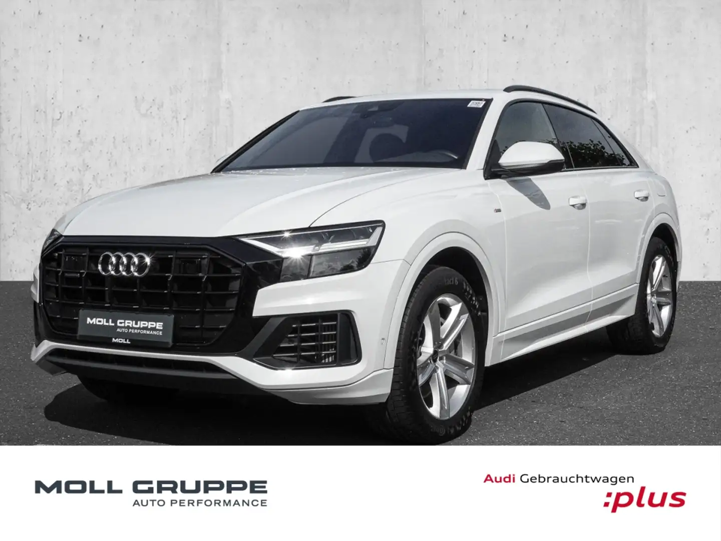 Audi Q8 SUV 55 TFSI e quattro 280(381)  tiptronic Virtuell Weiß - 1