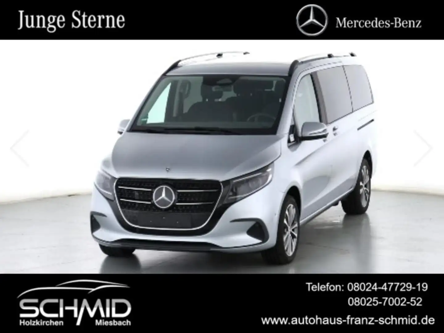 Mercedes-Benz V 300 d 4MATIC STYLE L Pano STHZG Multibeam AHK Silber - 1