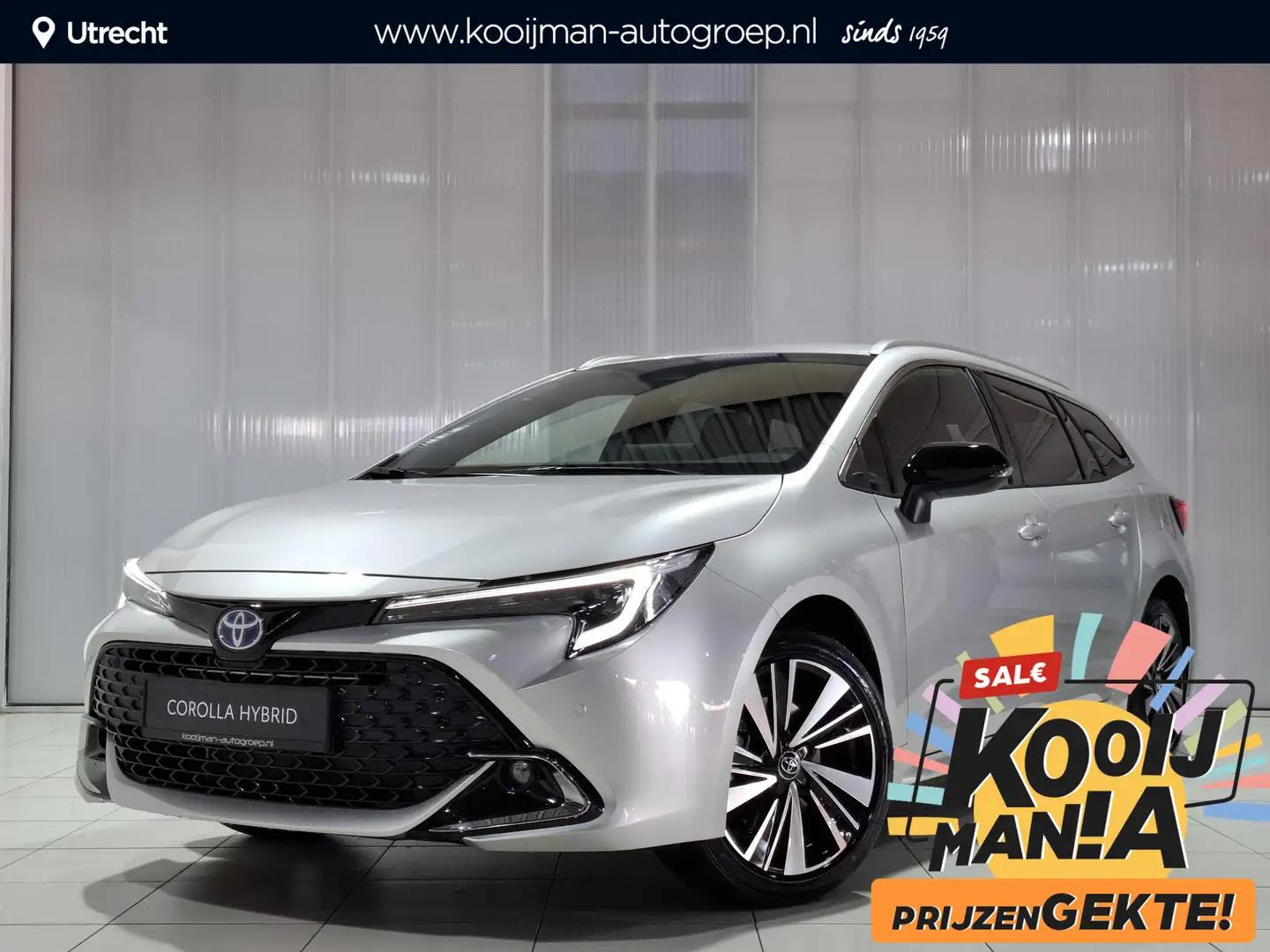 Toyota Corolla Touring Sports Hybrid 180 Dynamic l Prijs inclusie Grijs - 1
