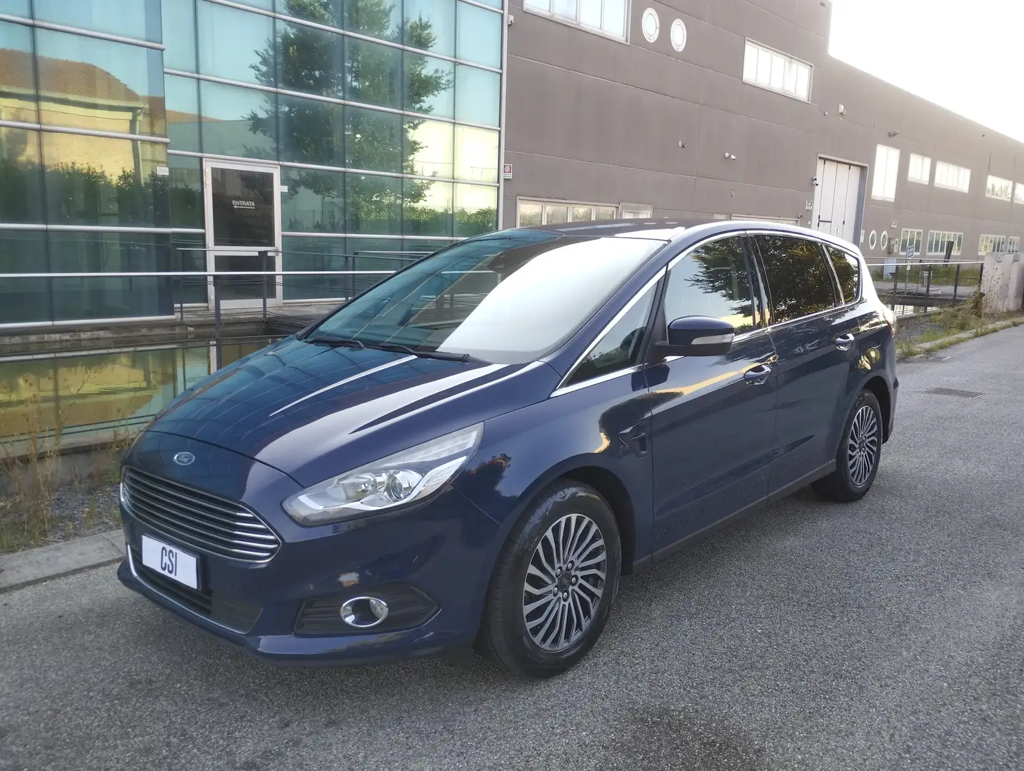 Ford S-Max 2.0 TCDI 7P AUTOMATICO F1 NAVI TELECAMERA E 339 Blu/Azzurro - 1