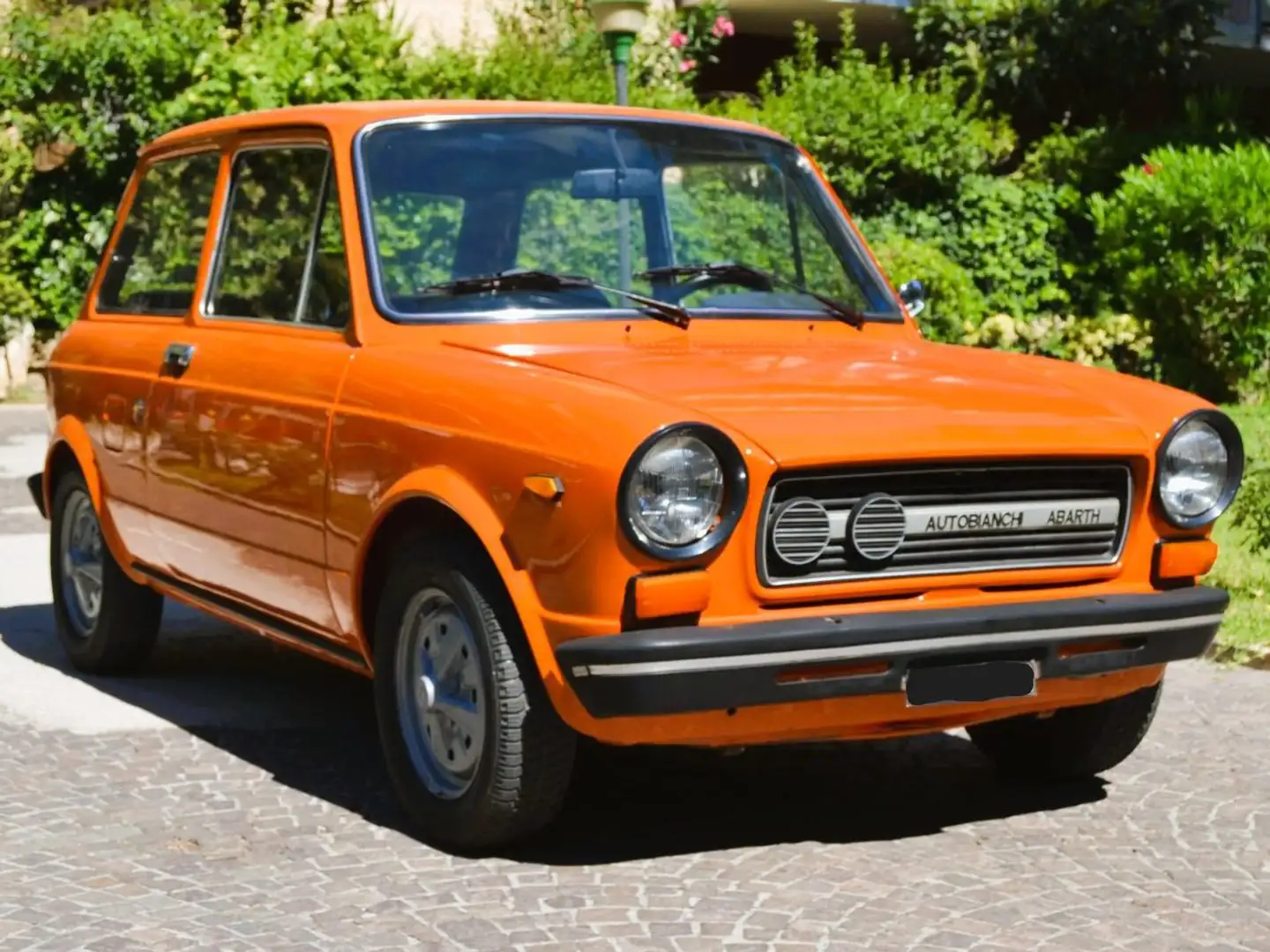 Autobianchi A 112 Abarth A.S.I. Naranja - 2
