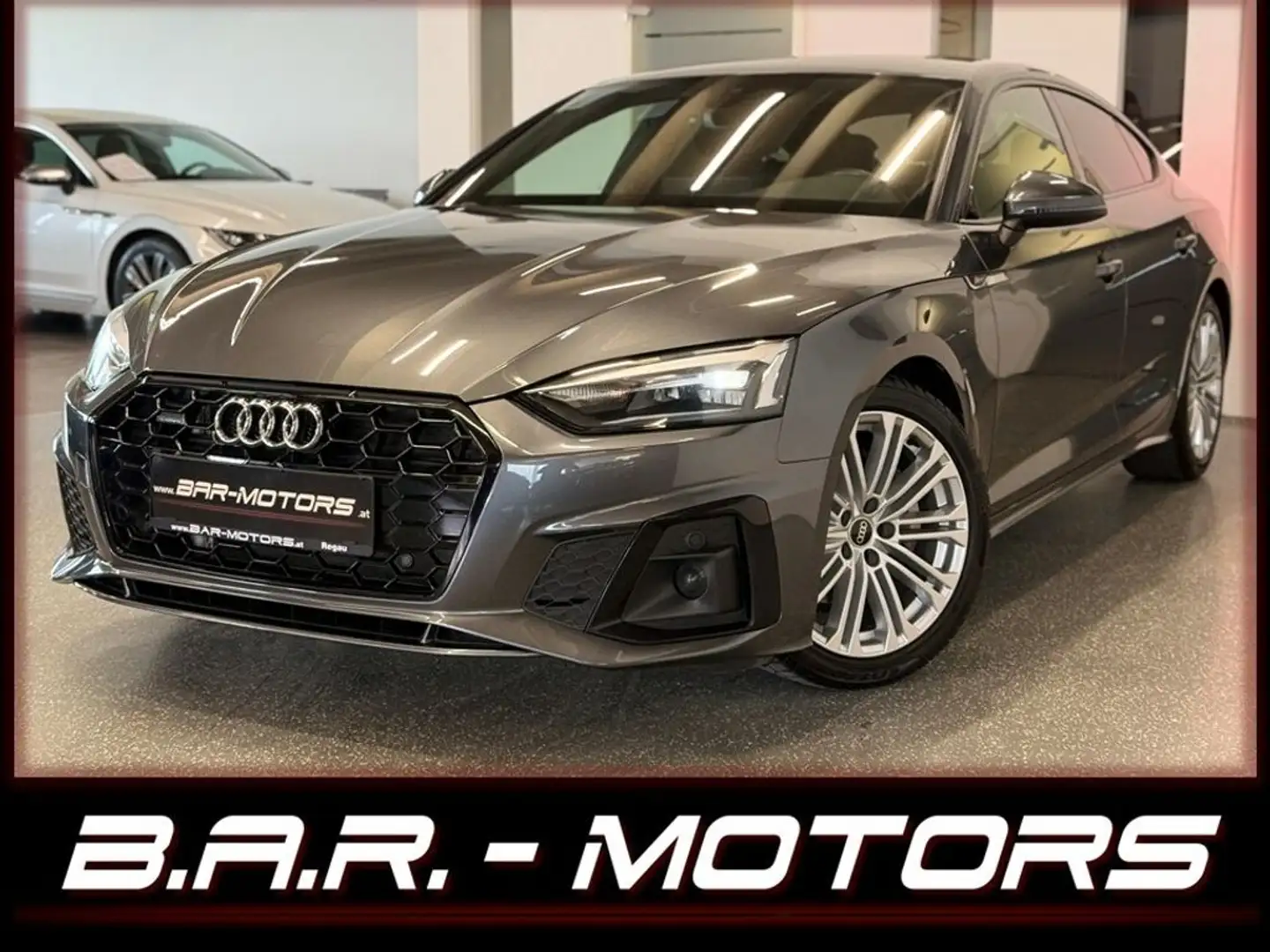 Audi A5 40 TDI QUATTRO*3XSLINE*OPTIK*LED*CARPLAY*SHZ* Grau - 1
