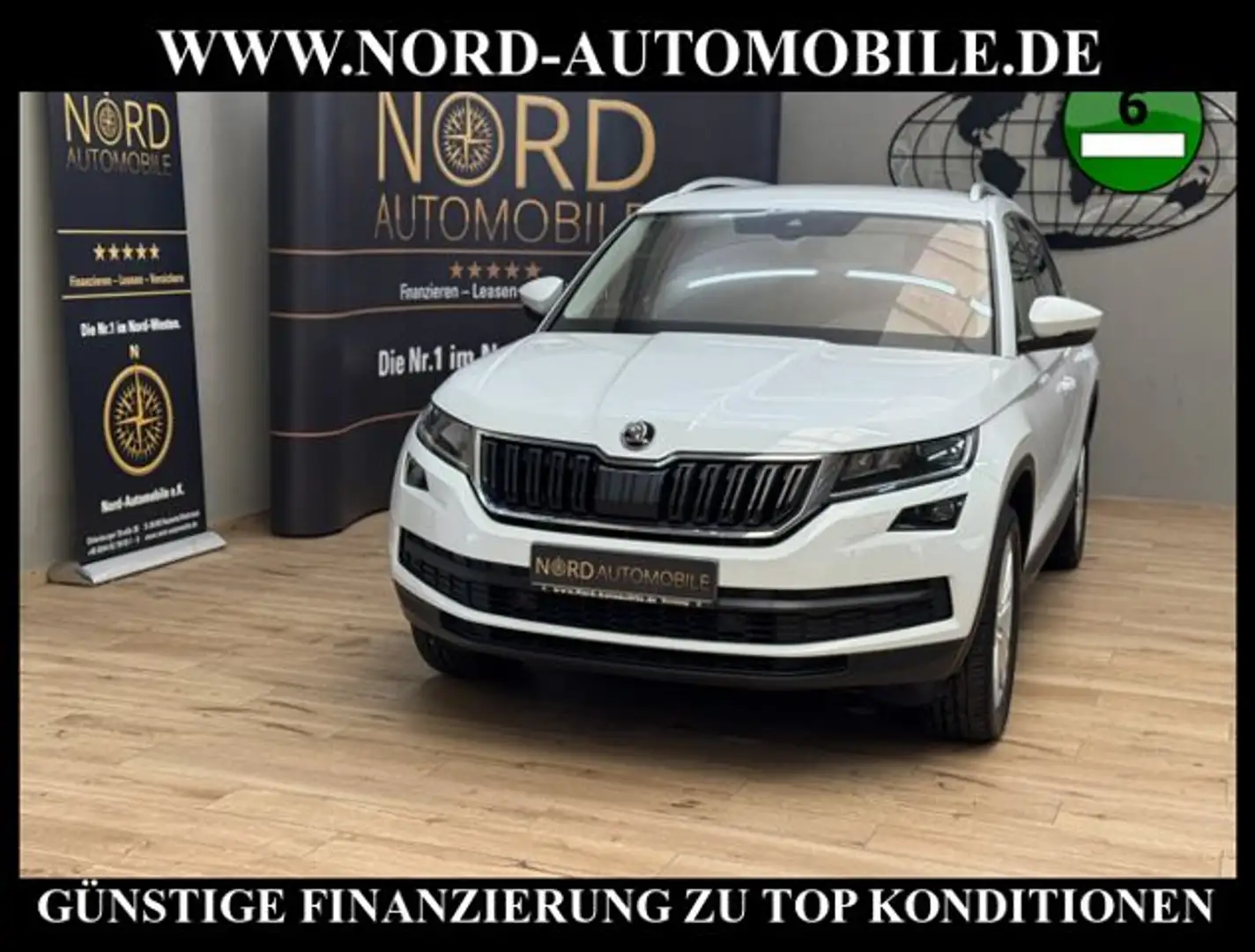 Skoda Kodiaq STYLE 1.5 TSI DSG *AHK*VIRT*19Z*LED* Wit - 1