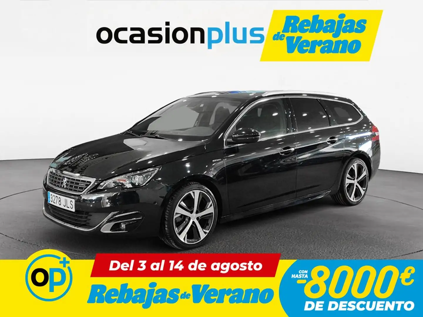 Peugeot 308 SW 2.0 BlueHDi GT Line 150 Negro - 1