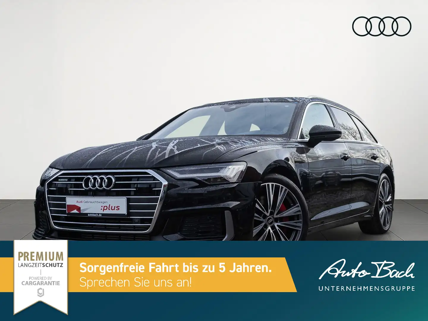 Audi A6 S Line 55TFSIe qu. Navi LED ACC AHK Schwarz - 2