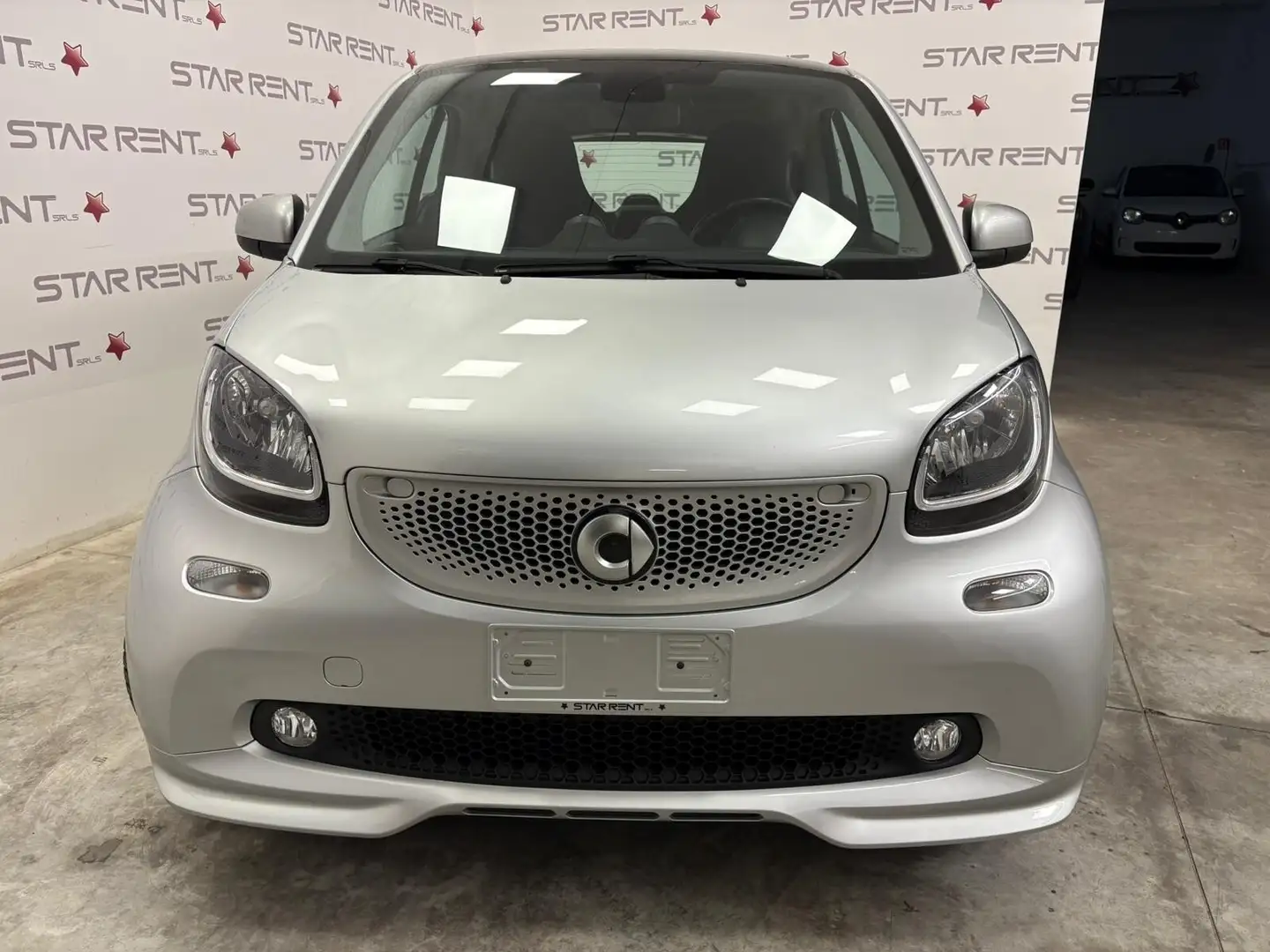 smart forTwo fortwo 90 0.9 Turbo twinamic Passion Brabus Pack Argento - 2