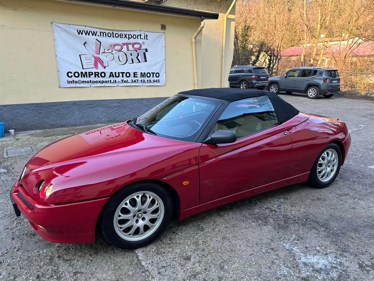 Alfa Romeo Spider 2.0 ts 16v L Red - 1