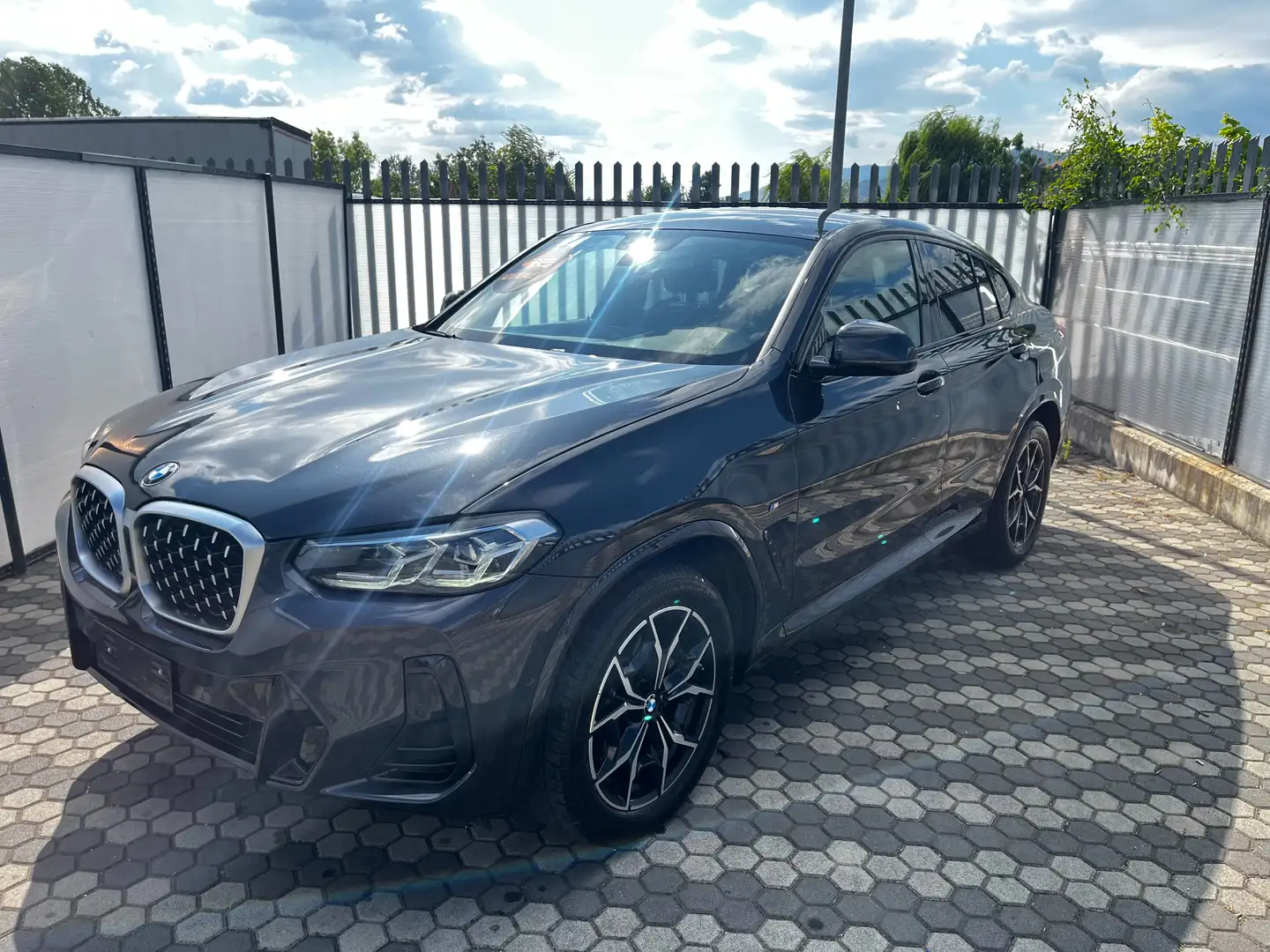BMW X4 xdrive20d mhev 48V Msport auto Grigio - 1