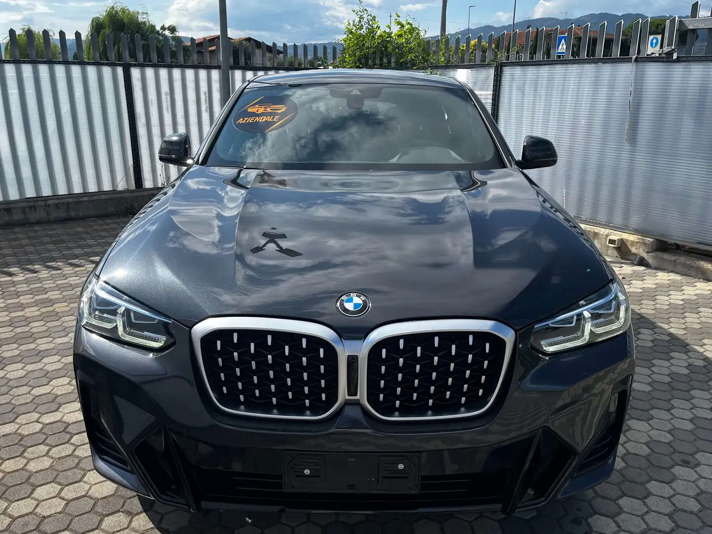 BMW X4 xdrive20d mhev 48V Msport auto Grigio - 2