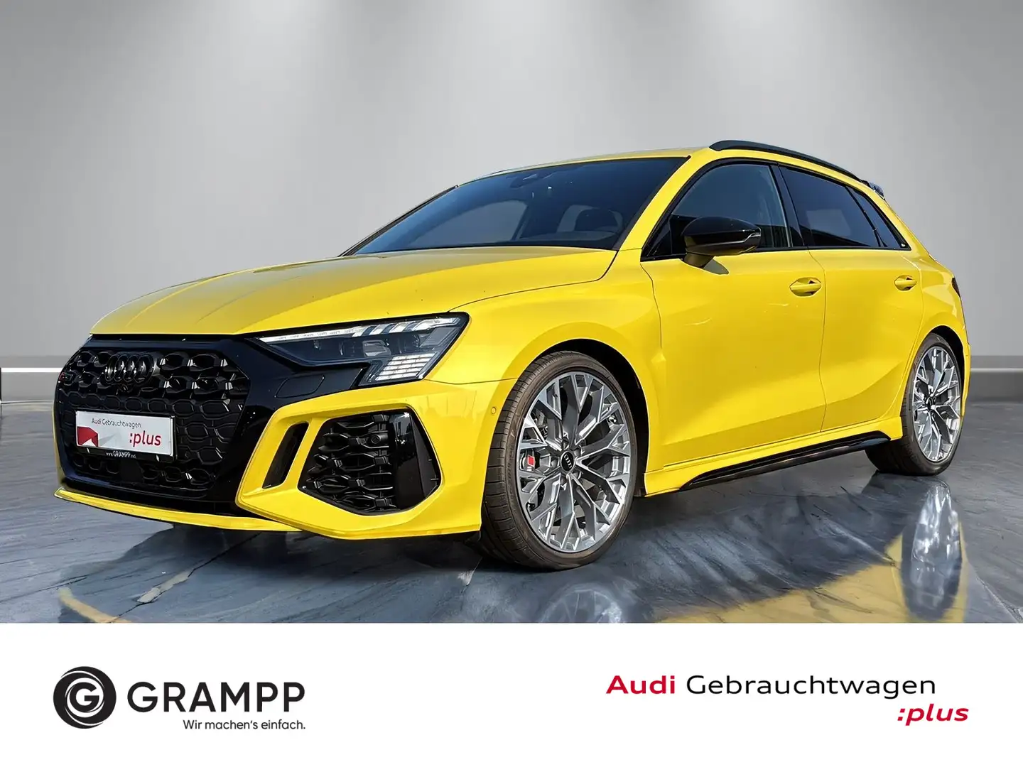 Audi RS3 +V-MAX+SPORTABGAS+KERAMIK+ Жовтий - 1