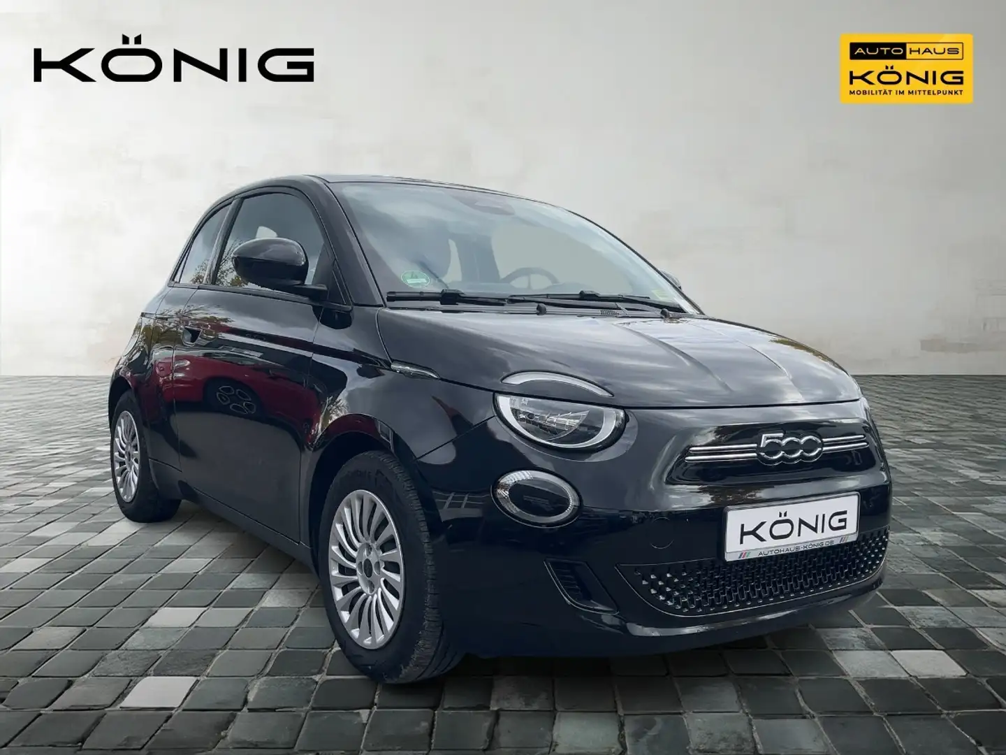 Fiat 500e 3+1 42 kWh Schwarz - 2