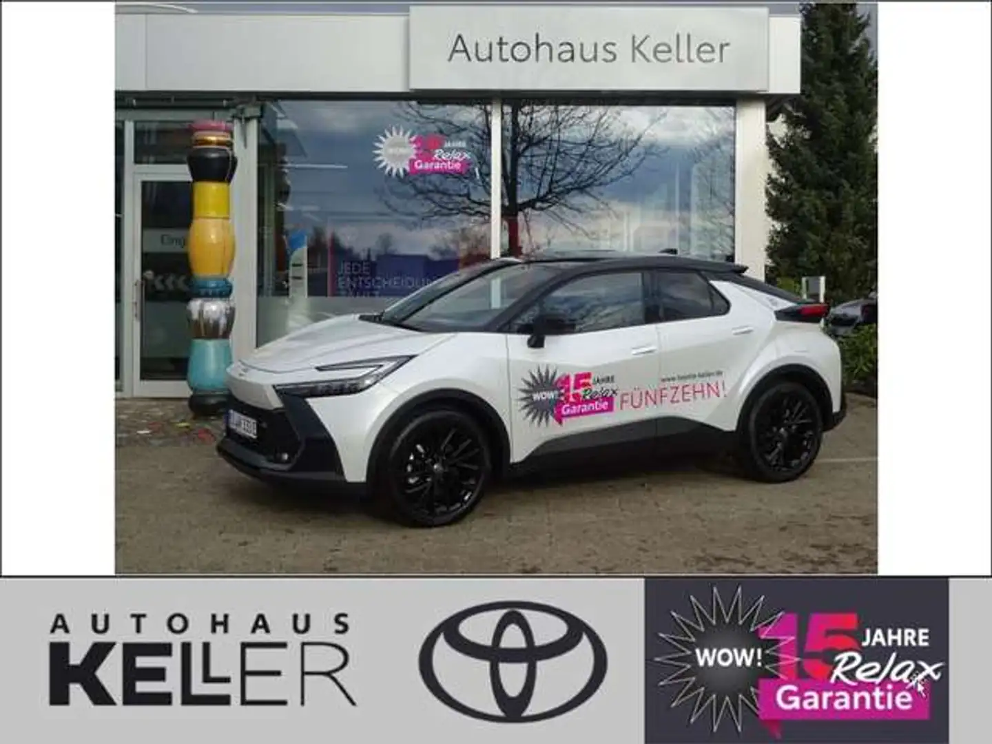 Toyota C-HR 2.0 Plug-in-Hybrid GR SPORT Weiß - 1