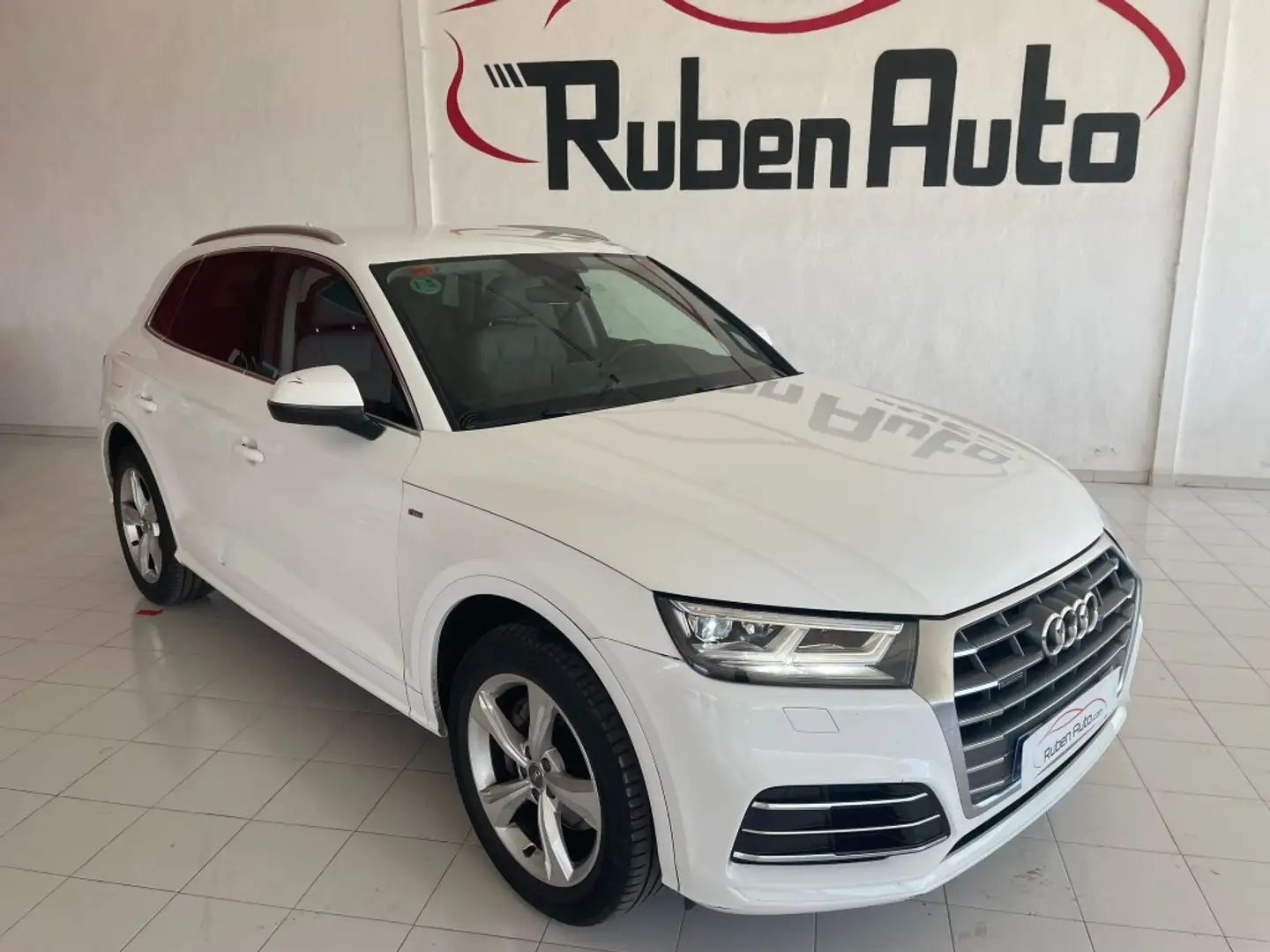 Audi Q5 2.0TDI S line quattro-ultra S tronic 140kW Blanc - 1