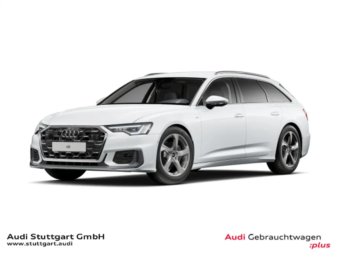 Audi A6 S line 40 TDI S tronic AHK 19 ACC SHZ Weiß - 1