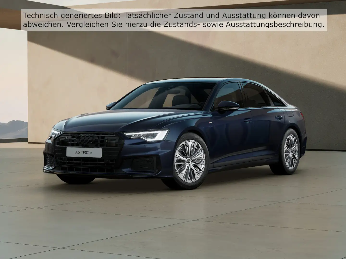 Audi A6 50 TFSI e quattro Matrix Standklima Bleu - 2