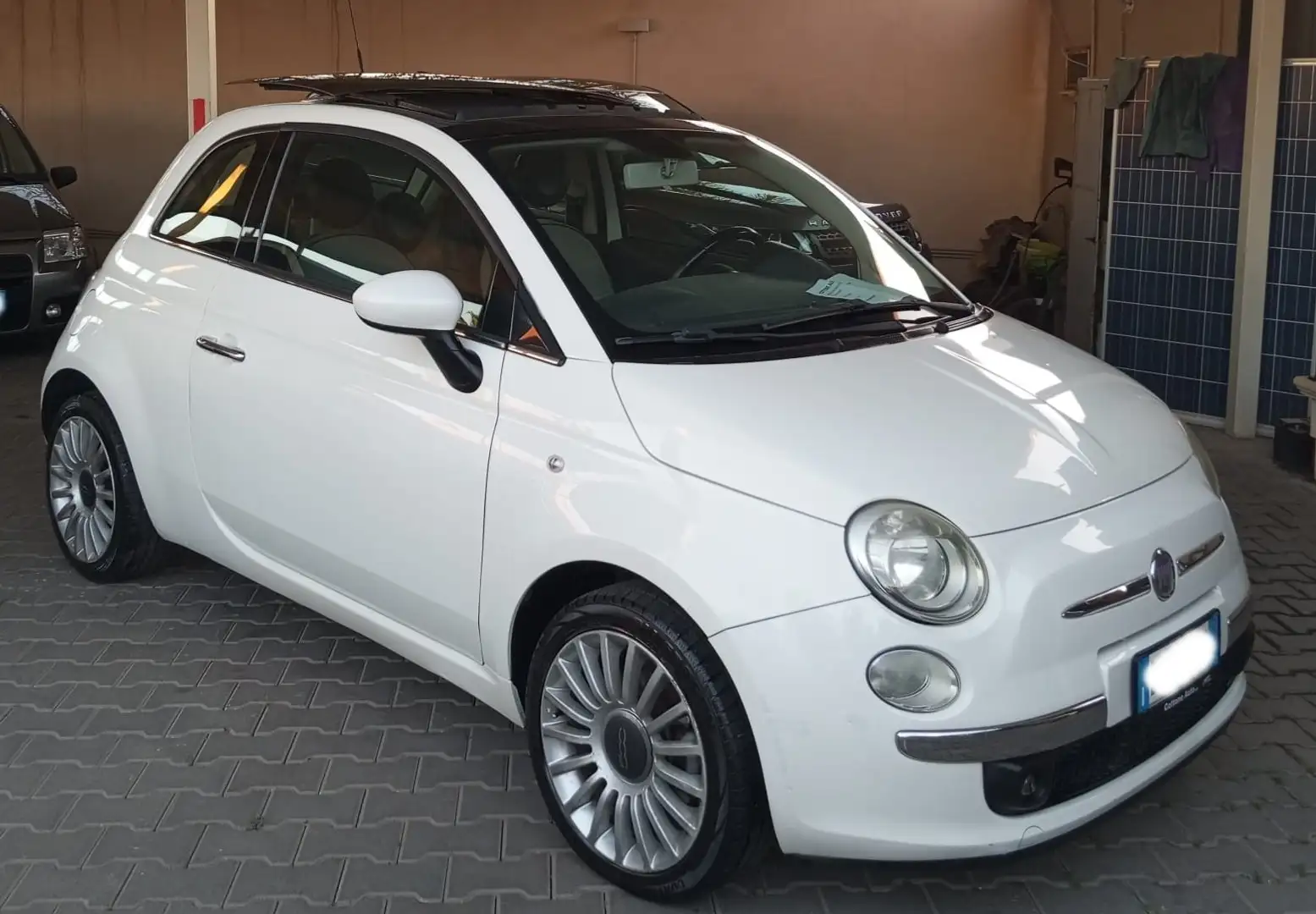 Fiat 500 500 1.4 16v Lounge 100cv Bianco - 1