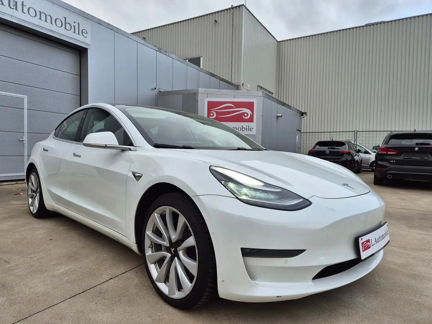 Tesla Model 3 // Long-Range // Dual Motor // AWD // 498cv !! Blanc - 2