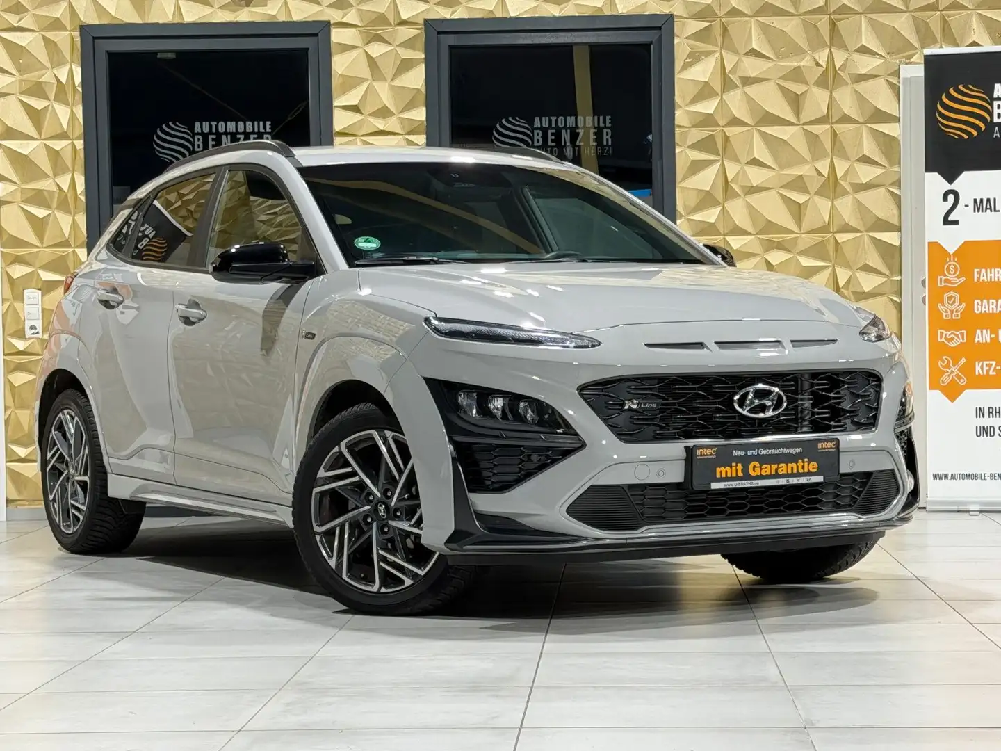 Hyundai KONA N Line/AUTOMATIK/NAVI//APPLE/LED/KAMERA Gri - 2