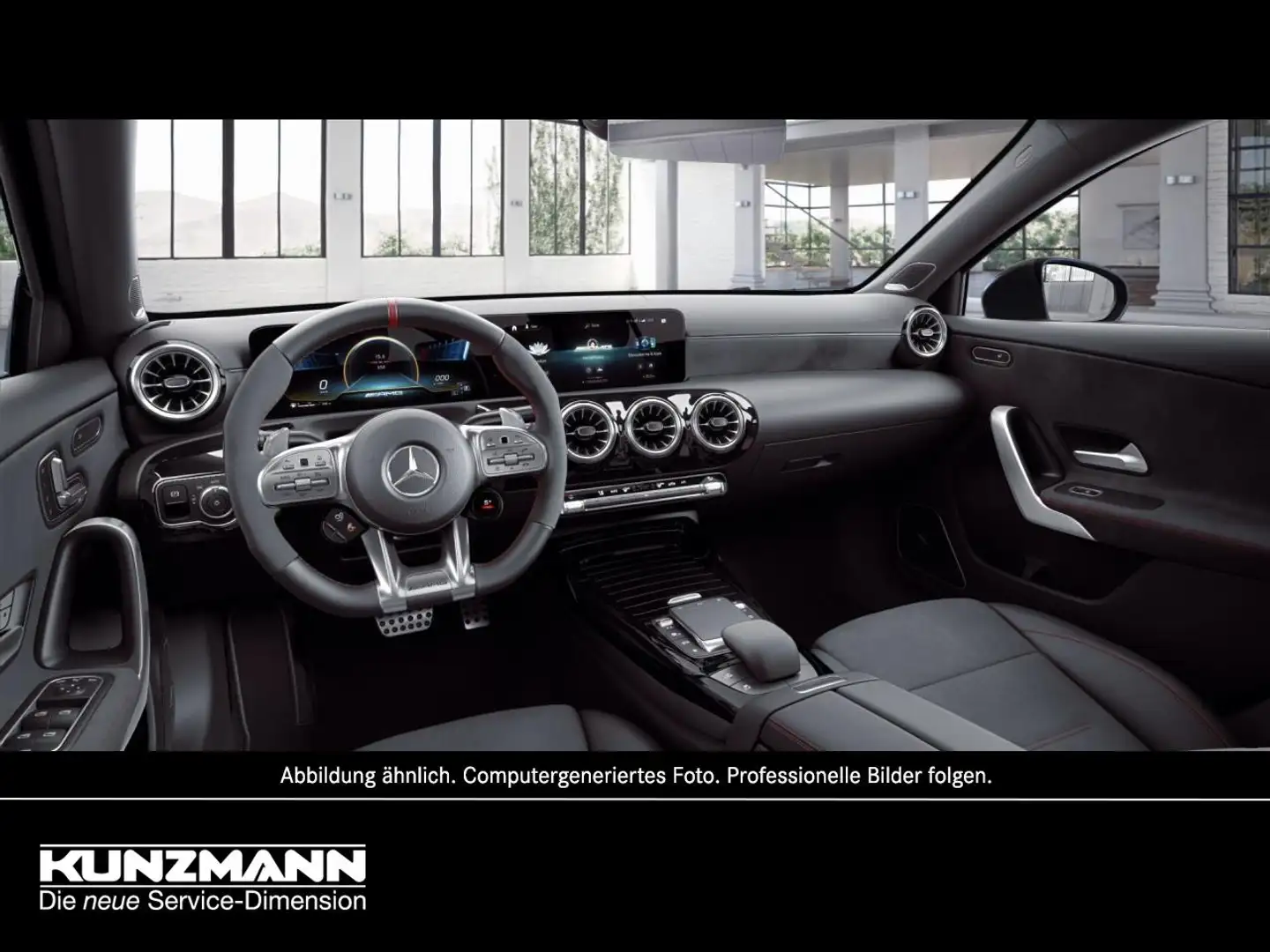 Mercedes-Benz A 35 AMG 4M Night Panorama Kamera Burmester Černá - 2
