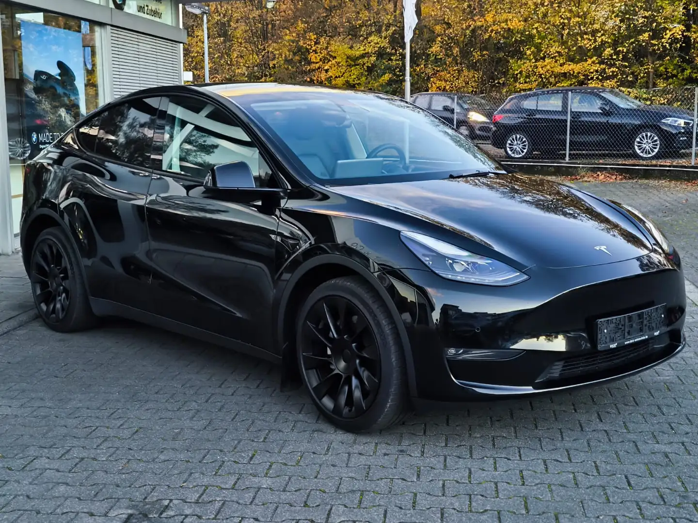 Tesla Model Y LR Dual AWD PANO+STDHZ+NAVI+LED+ACC+ Negro - 2