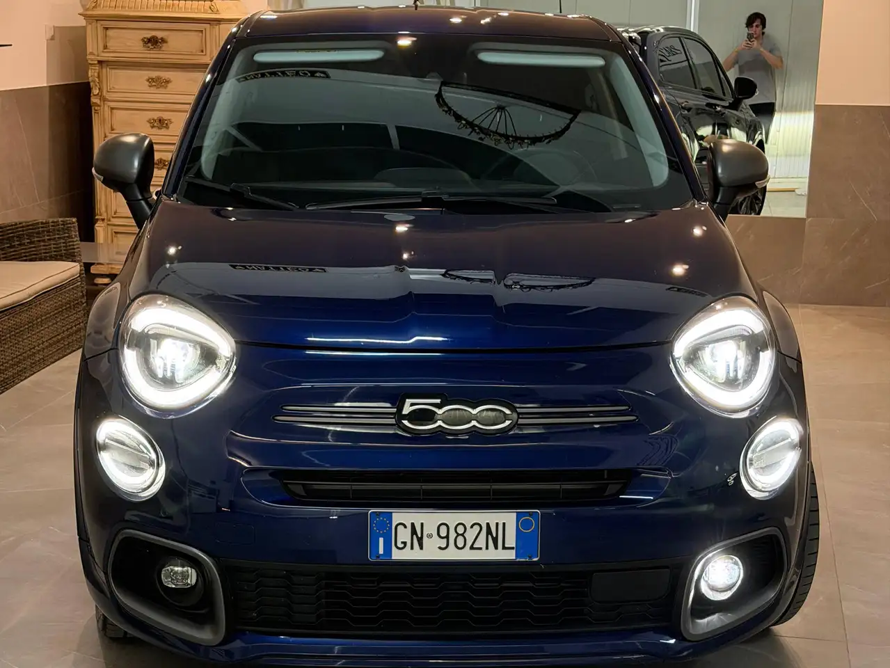 Fiat 500 X 500X 2022 1.3 mjet Sport 95cv, миниатюра 6