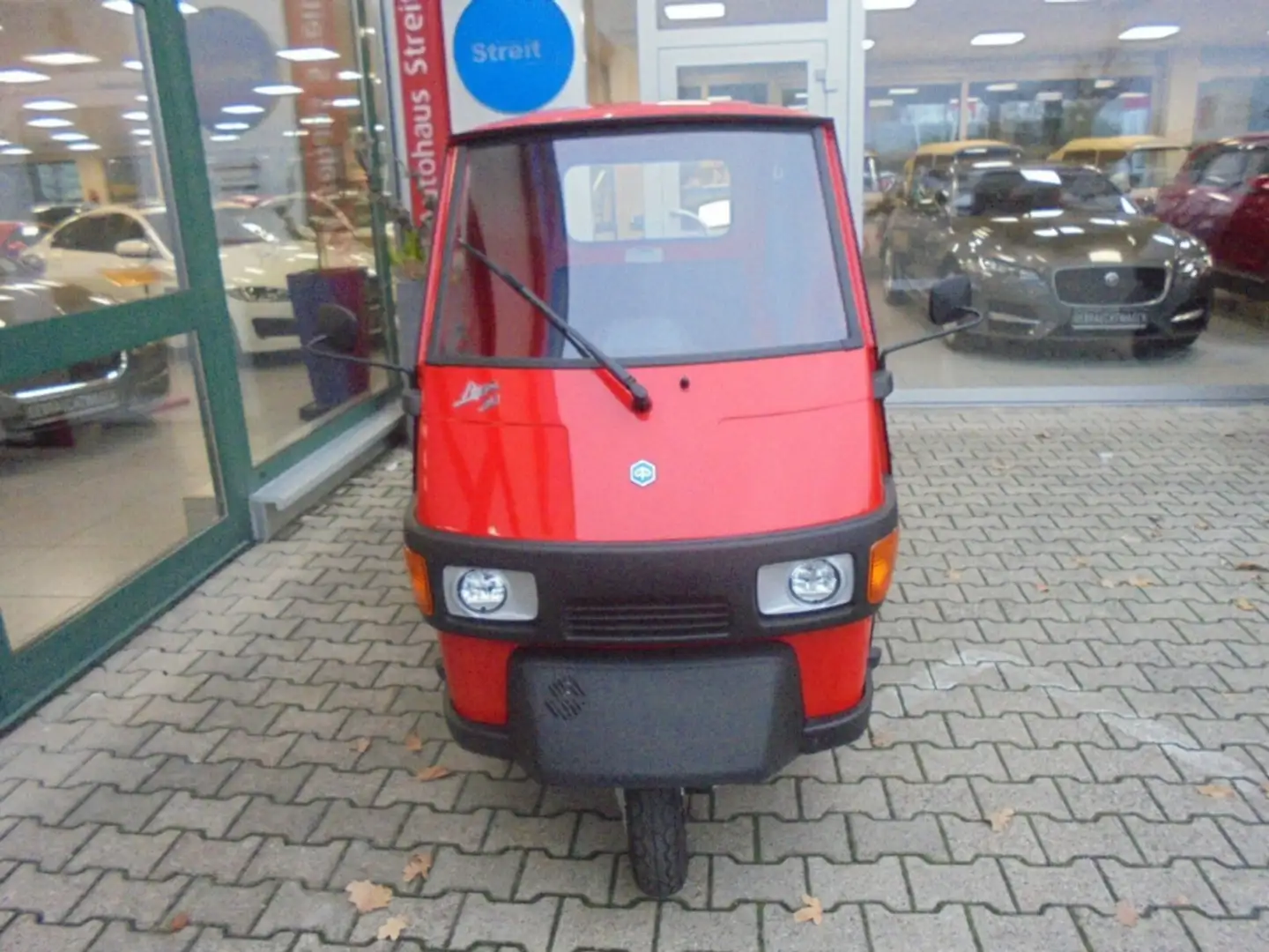 Piaggio Ape 50 Pritsche ALU rot, auch als 25kmh erhältlich* Rot - 2
