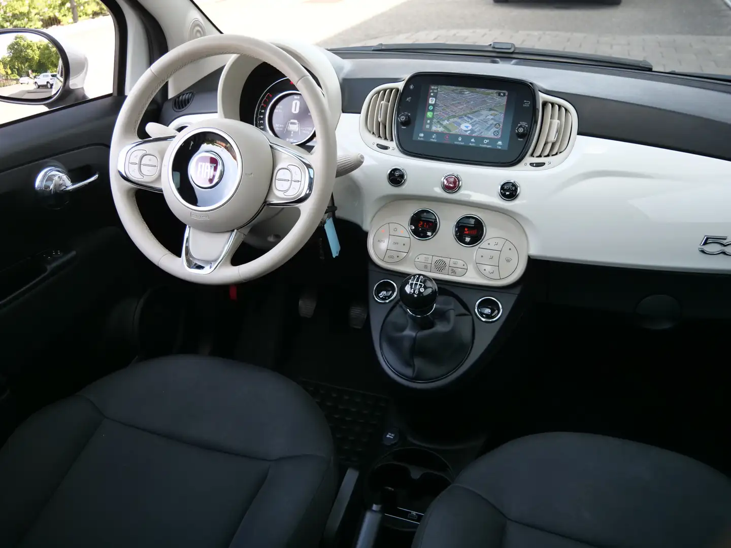 Fiat 500 1.0 Dolcevita 70 pk Carplay / Panoramadak / DAB Wit - 2