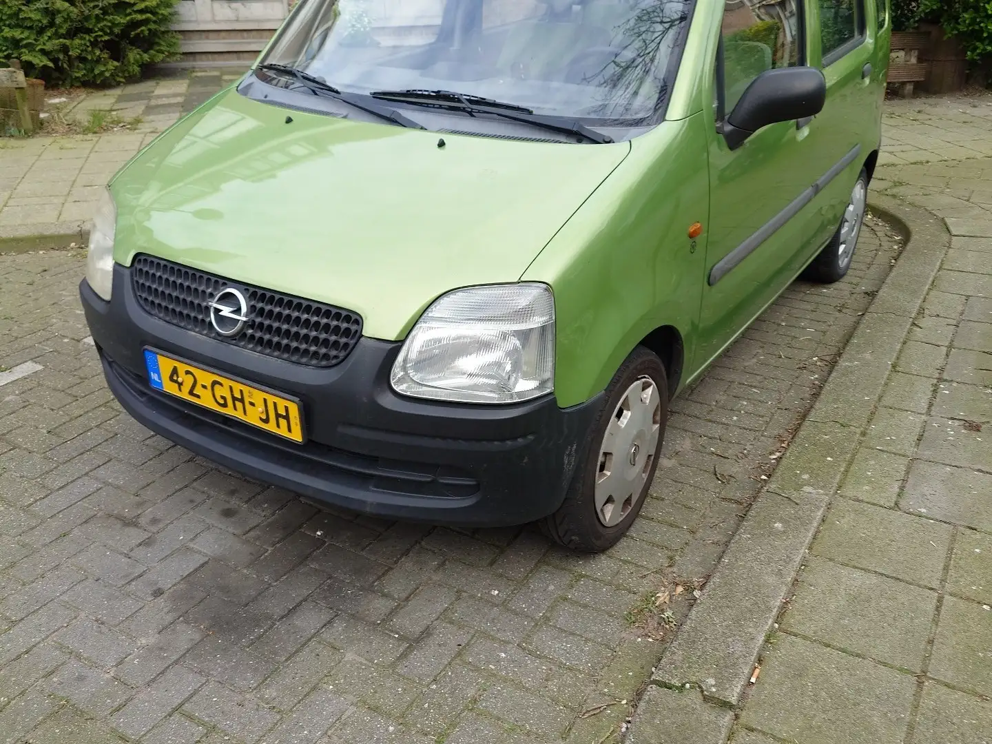 Opel Agila 1.0-12V Yeşil - 1