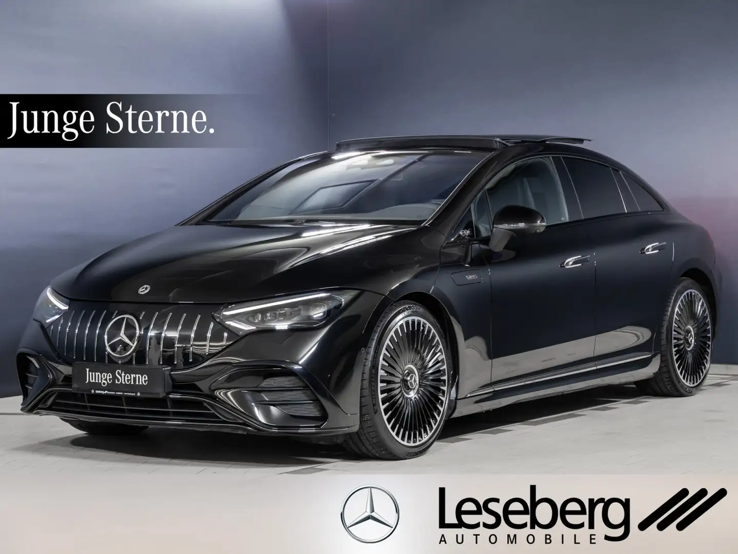 Mercedes-Benz EQE 53 EQE 53 AMG 4M+ Dig.Light/Pano/Drivers P./Distro. Černá - 1