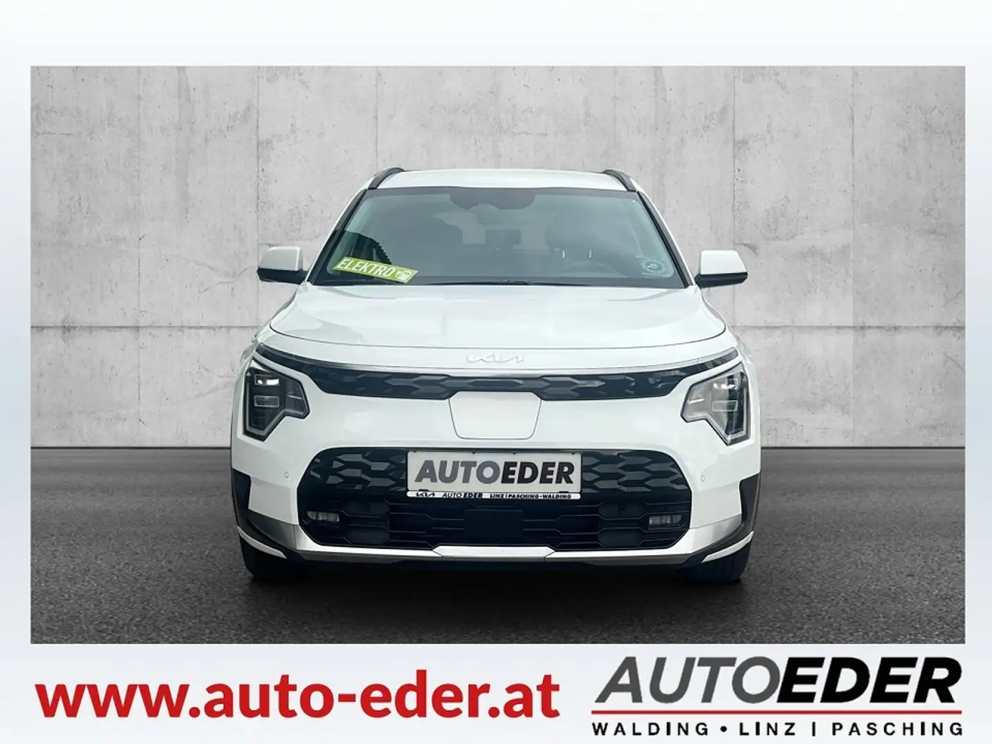 Kia e-Niro E-Niro Business/64,8KWH/AT/204 Weiß - 2