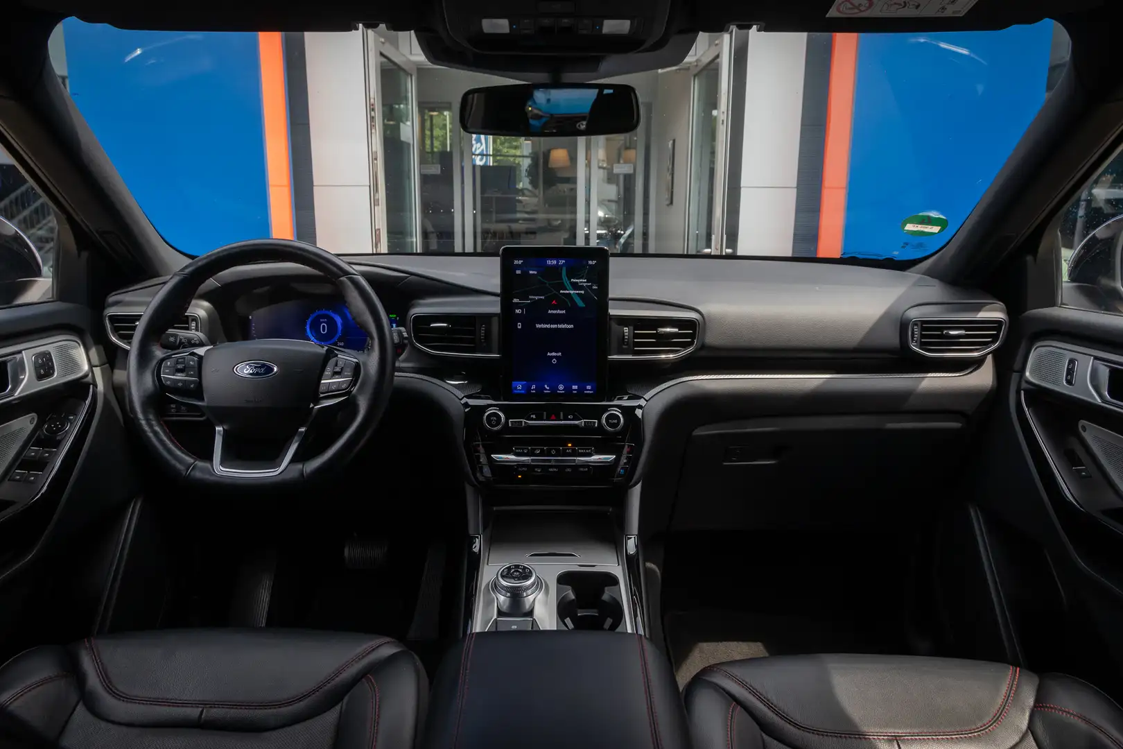 Ford Explorer 3.0 V6 Plug-in Hybrid 457PK ST-Line | Trekhaak+250 Blauw - 2