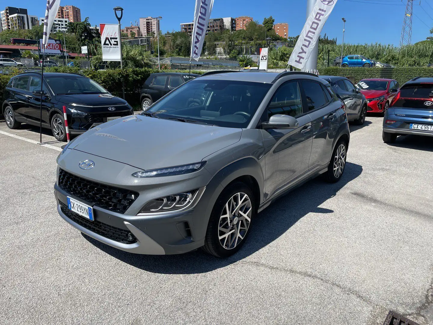 Hyundai KONA Kona HEV 1.6 DCT XLine Grey - 1