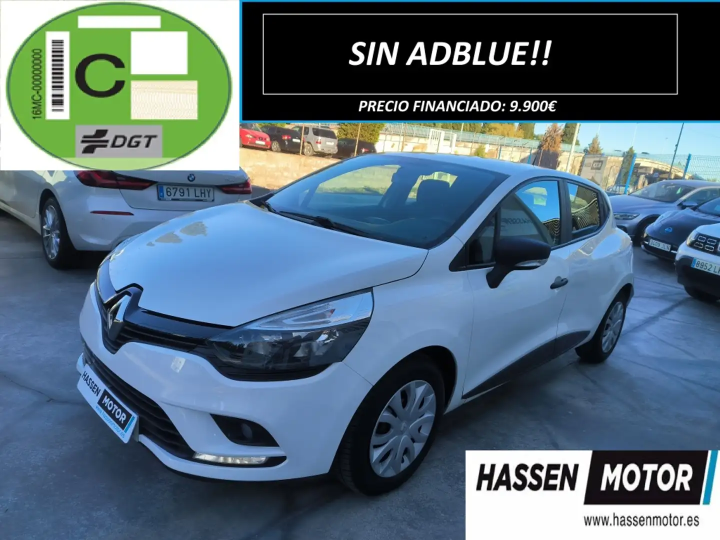 Renault Clio 1.5dCi Energy Business 55kW Blanc - 1