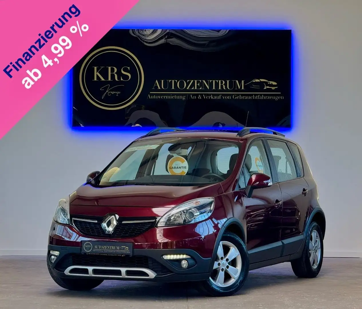 Renault Scenic III 1.5d Xmod Paris*GARANTIE*NAVI*1.HAND* Rot - 1