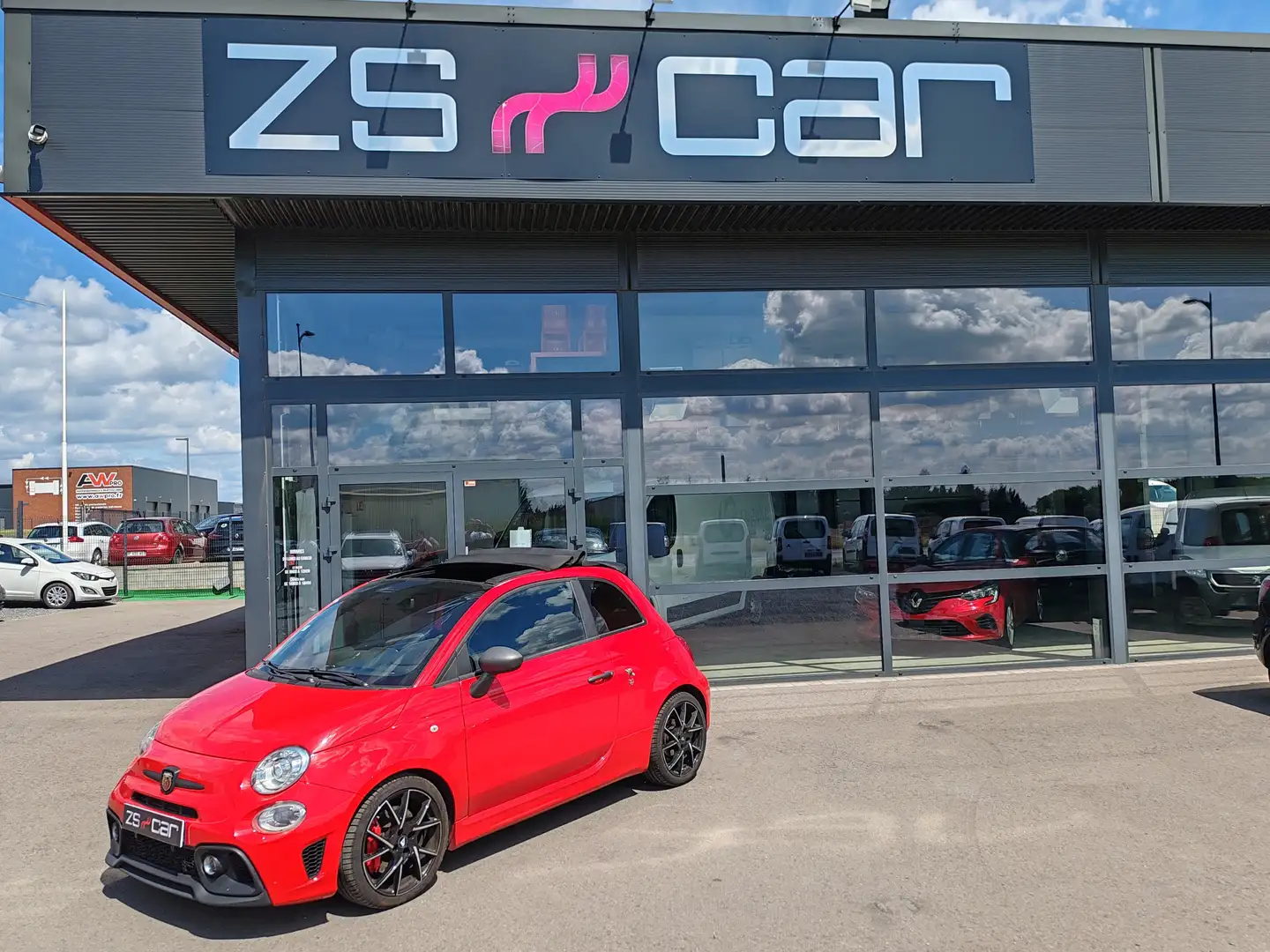 Abarth 595 Competizione 595C 1.4 Turbo 16V T-Jet 180 ch BVM5 Competizione Rouge - 1