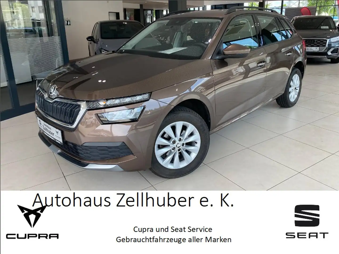 Skoda Kamiq 1.0 TSI Ambition *Voll-LED*Shz*DAB+* Braun - 1