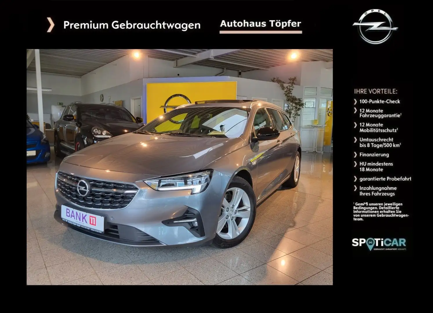 Opel Insignia B ST "Premium  Elegance" Panoramadach Grau - 1