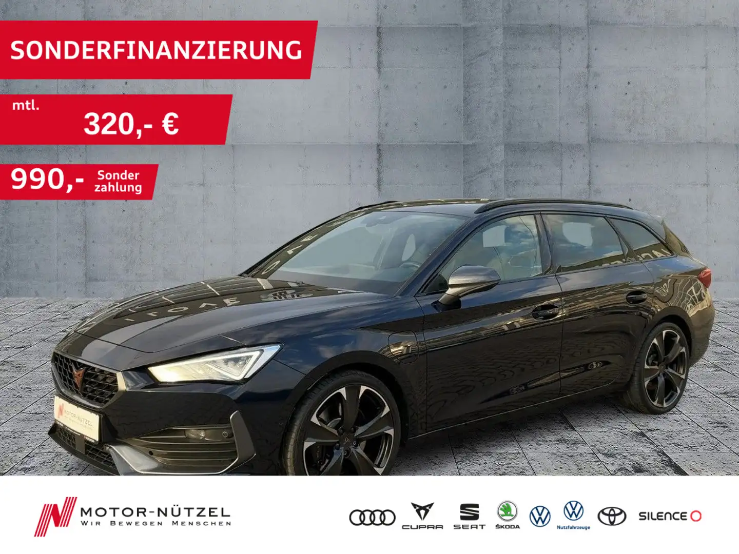 CUPRA Leon ST VZ 1.4 eHybrid LED+NAVI+AHK+DCC+ACC Blau - 1