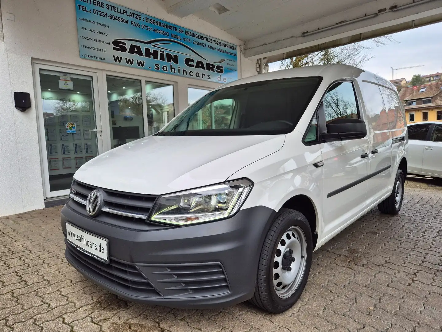 Volkswagen Caddy Maxi Kasten 2.0TDI DSG 4Motion BI-XENON Alb - 1
