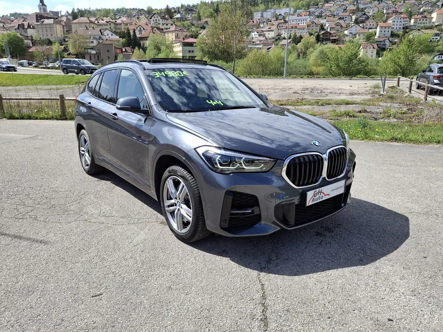 BMW X1 (F48) XDRIVE20DA 190CH M SPORT Gris - 2