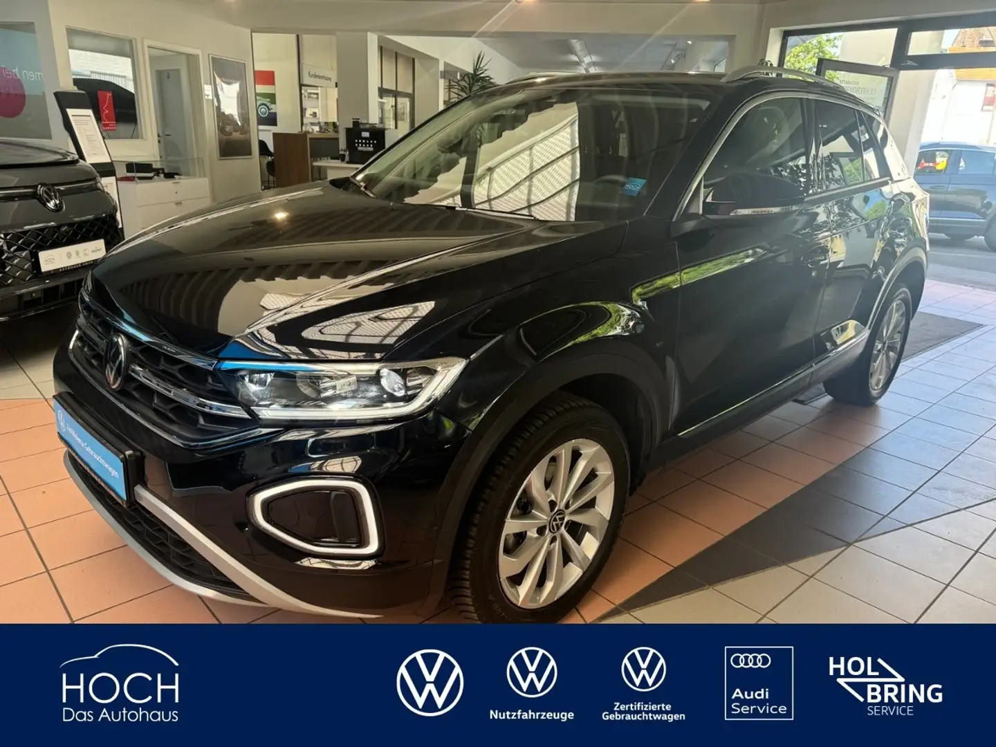 Volkswagen T-Roc 1.5 TSI Style+DSG+AHK LED+Navigation Noir - 1