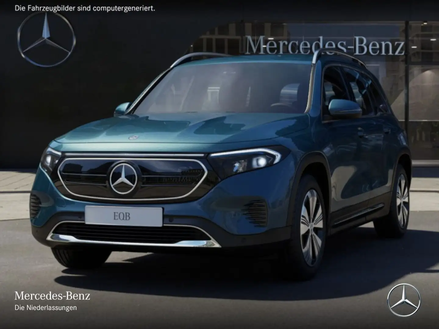 Mercedes-Benz EQB 250 PROG+ADVANCED+KAMERA+SPUR Blau - 2