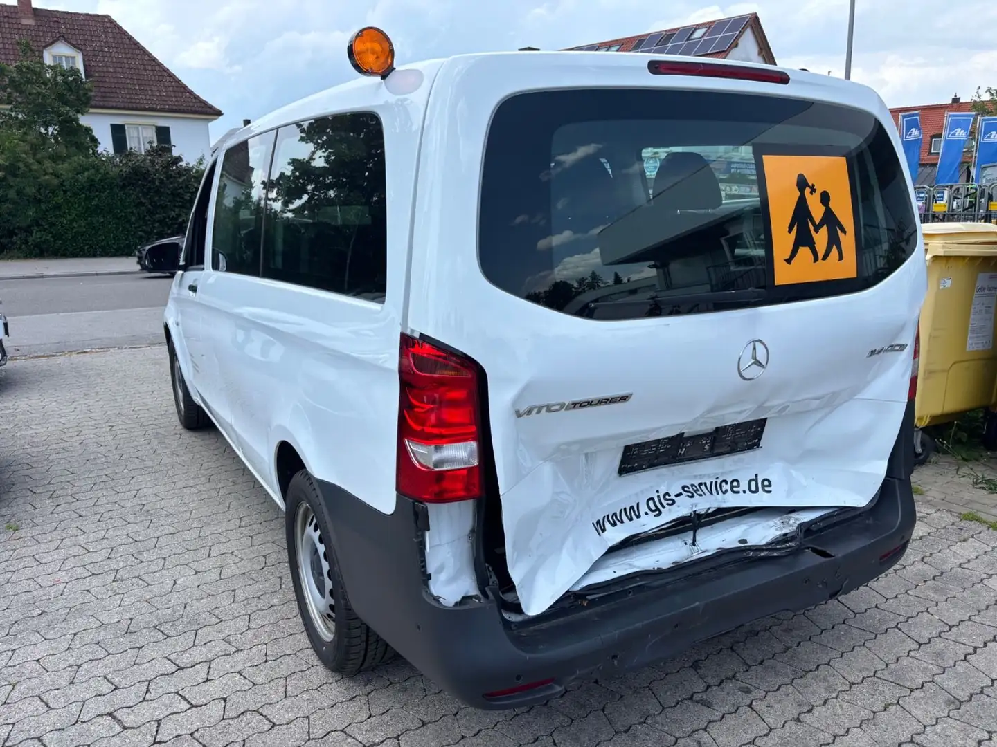 Mercedes-Benz Vito Tourer 114 CDI Pro lang 9 SITZE Blanc - 2